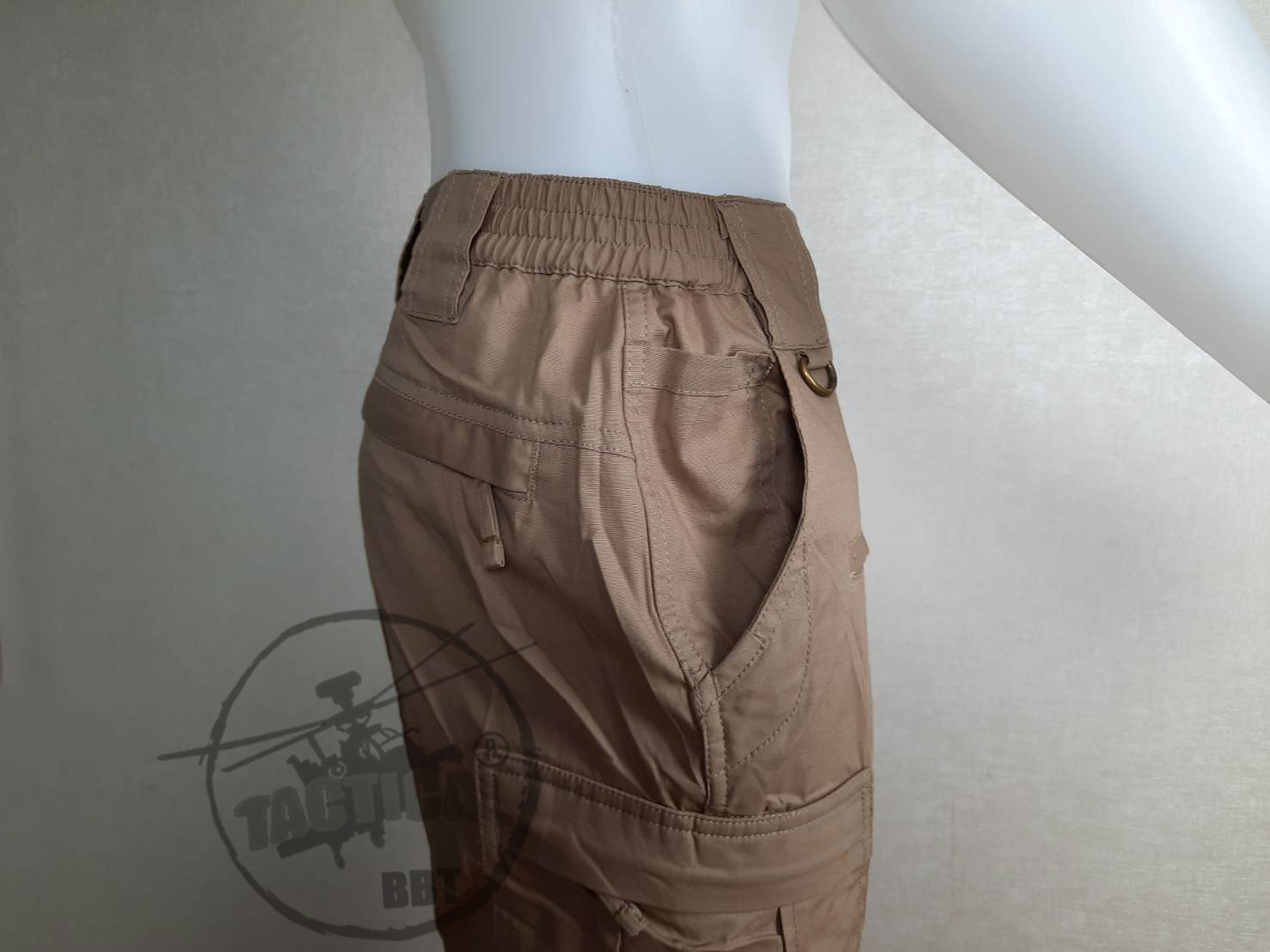 กางเกง Ranger ผ้ายืด (เอวยางยืด)