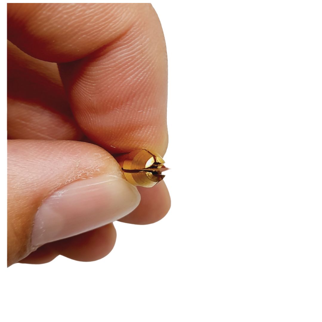 อะไหล่ก้านตีฟองนมหนา 1.6 มิล ยาว 15 ซม. หัวตีกว้าง 23 มิล เนื้อสแตนเลส เกรด 304 รหัส 2396