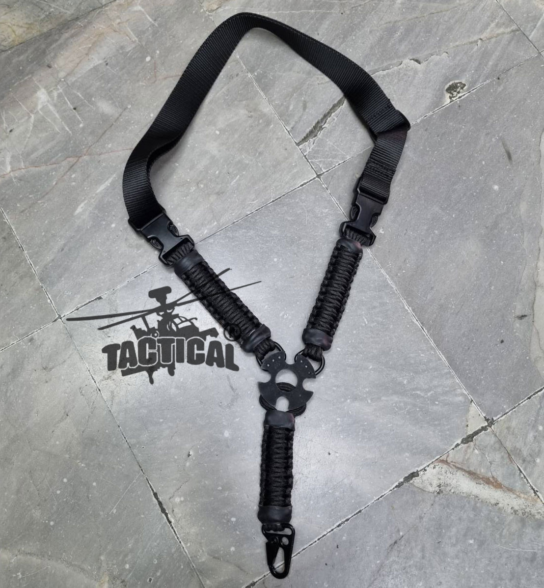 สายสะพายปืนเชือกพาราคอร์ด 1 จุด