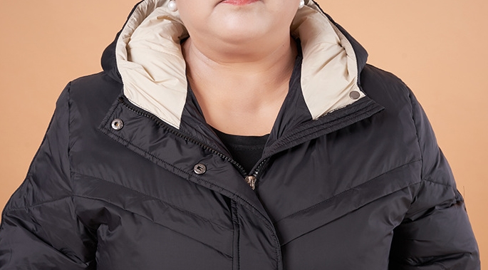 2324-0083 เสื้อกันหนาวขนเป็ด ของคุณแม่ ไซส์ใหญ่