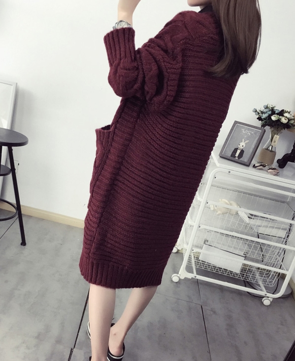 CO-002 ไหมพรมแบบยาว สีม่วง / ไวน์แดง / เขียว