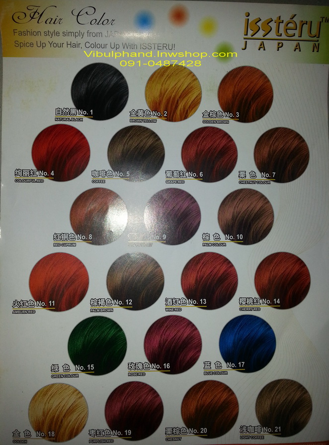 issteru Japan Hair Colour Cream