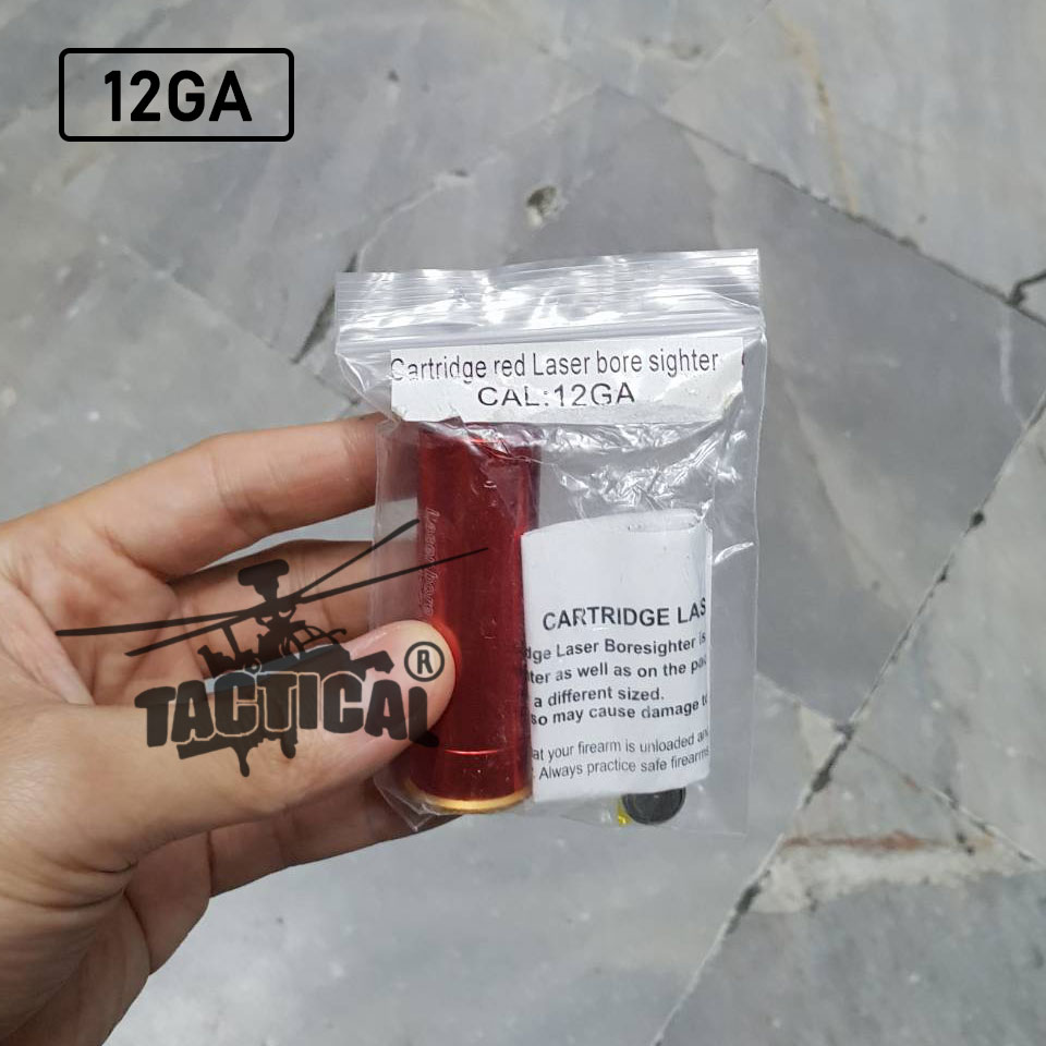 เลเซอร์ตั้งศูนย์ ชนิดใส่ในรังเพลิง (เลเซอร์สีแดง) 9มม./.45/.223 REM/12GA