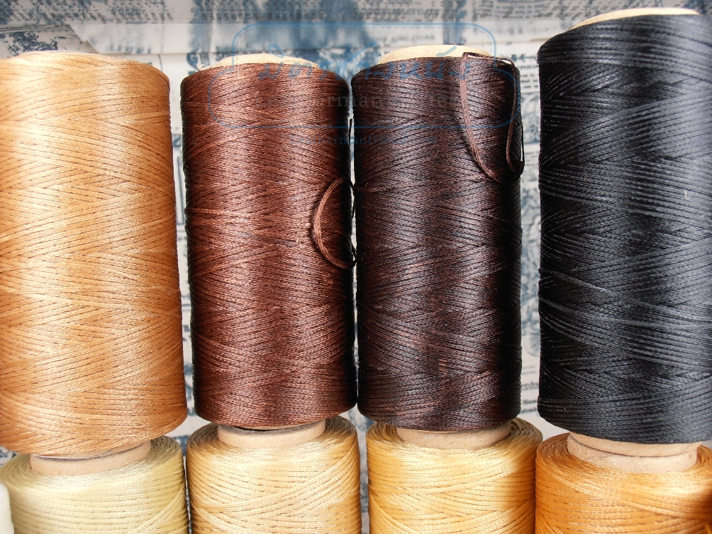 ด้ายเทียนนอก เบอร์ 210D ถักแบน กว้าง 1.1 มิล