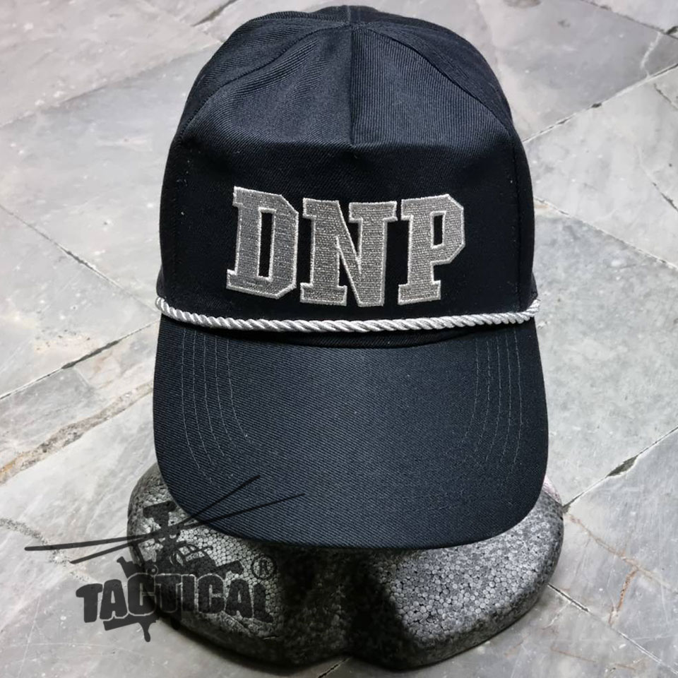 หมวกแก๊ปซิปหลัง DNP เชือก ดิ้นเงิน