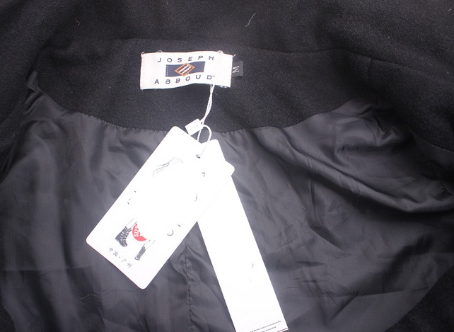 PreOrderคนอ้วน - เสื้อโค้ทกันหนาวแฟชั่นไซส์ใหญ่ โค้ทขนสัตว์ ตัวยาว สี : ดำ / เทา