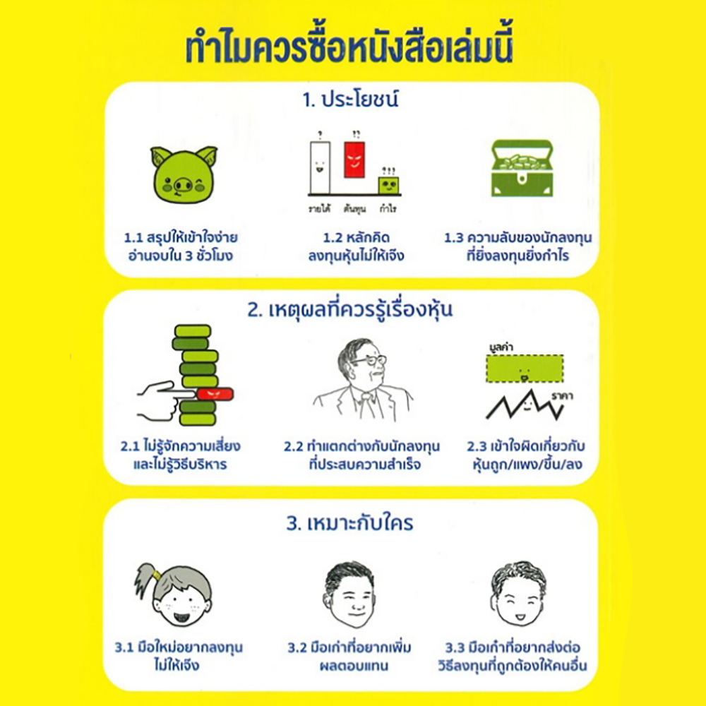 (พร้อมส่ง) Stock Summary ฉบับลงทุนหุ้นยังไงไม่ให้เจ๊ง ภาววิทย์ กลิ่นประทุม, วิฑูรย์ สูงกิจบูลย์ (เซนเซแป๊ะ) I am The Best