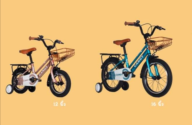 จักรยานเด็ก Candy Dollar ล้อ 16 นิ้ว พร้อมล้อช่วย