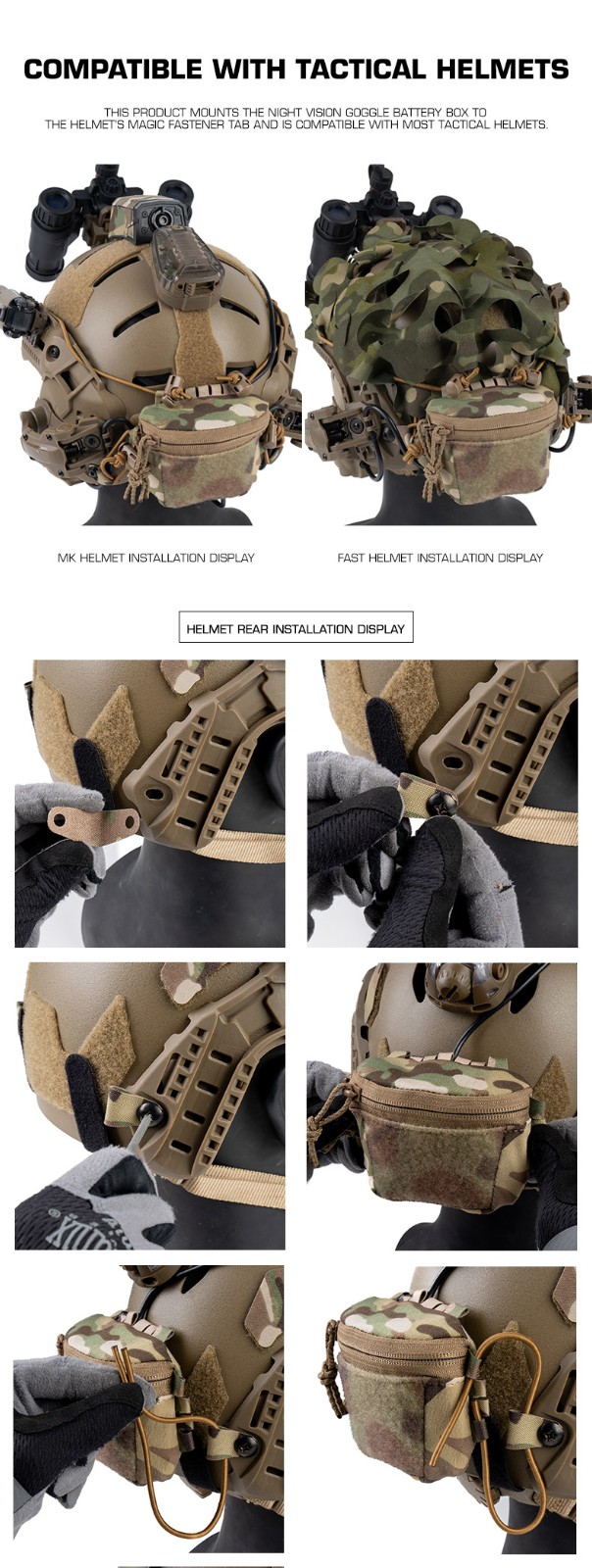 กระเป๋าติดหมวก Wosport