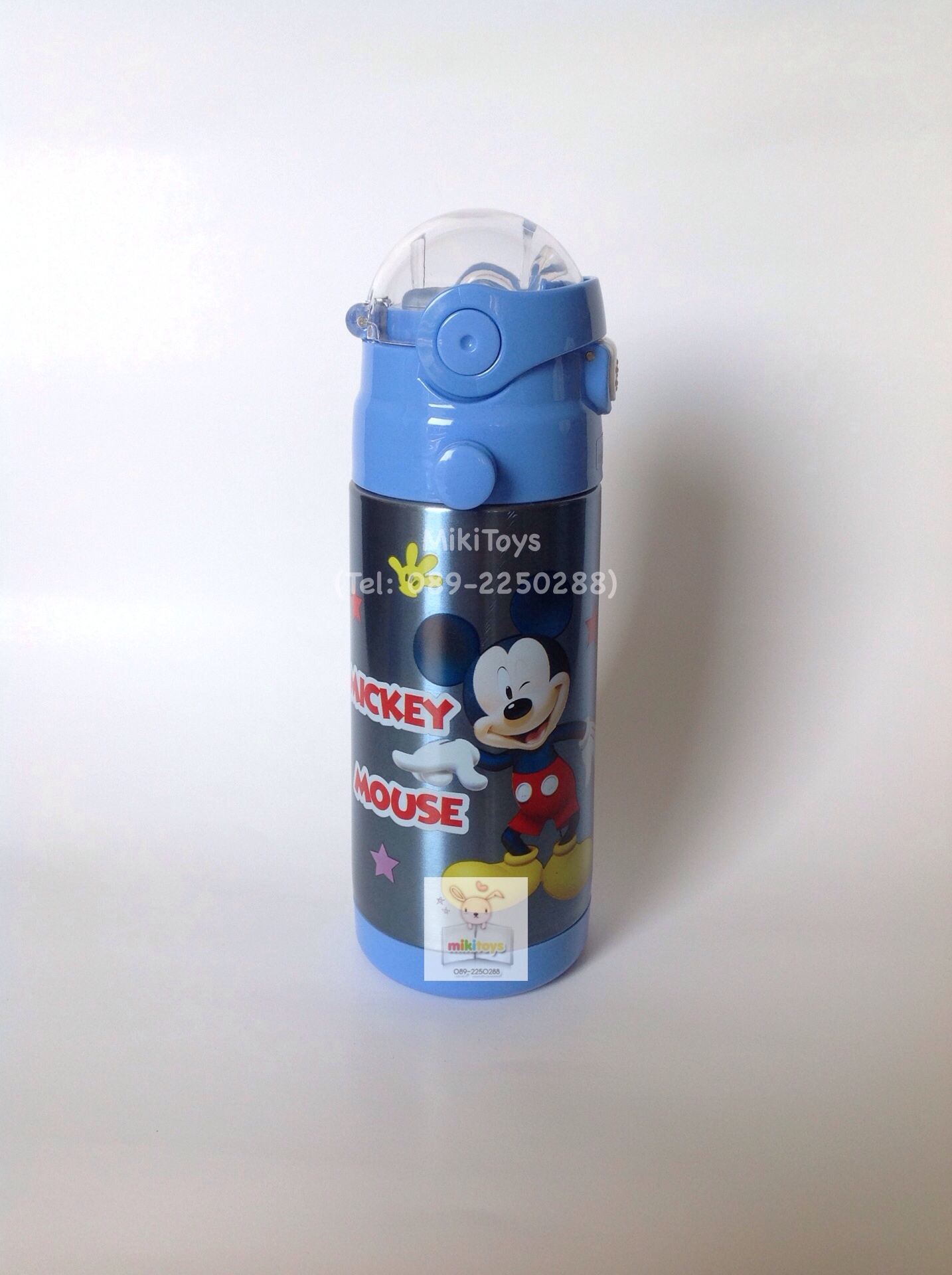 กระติกน้ำมิกกี้เมาส์ Disney Mickey Mouse Star⭐️หลอดดูดนิ่ม รุ่นเก็บอุณหภูมิ แถมฟรี!! ถุงหุ้มช่วยรักษาอุณหภูมิ1ถุงและแปรงล้างหลอด1ชิ้นค่ะ^^