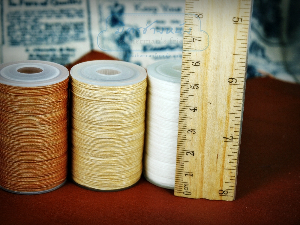 ด้ายเทียนนอก แบบชนิดถัก ขนาดเล็ก 0.5 มิล