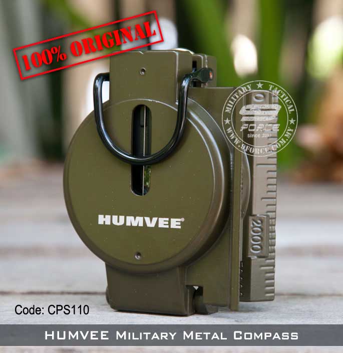 เข็มทิศทหาร Humvee เขียว