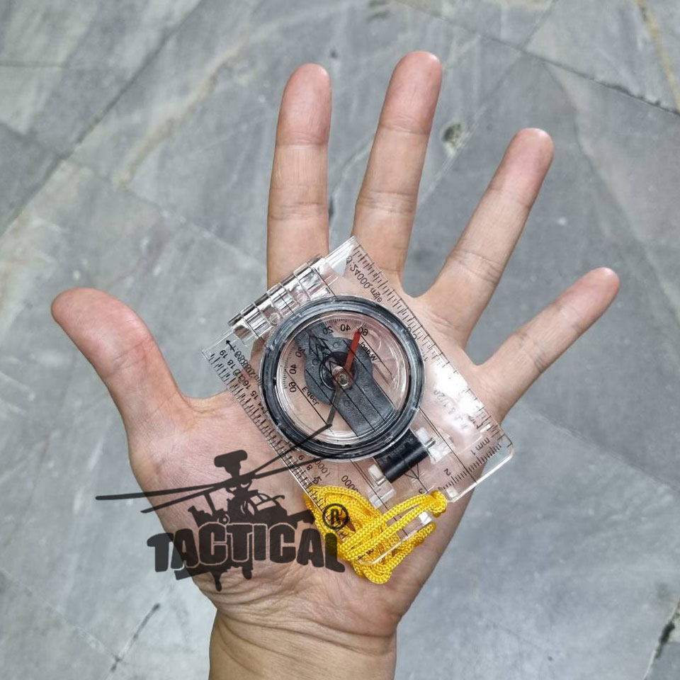 เข็มทิศไม้บรรทัด พับได้