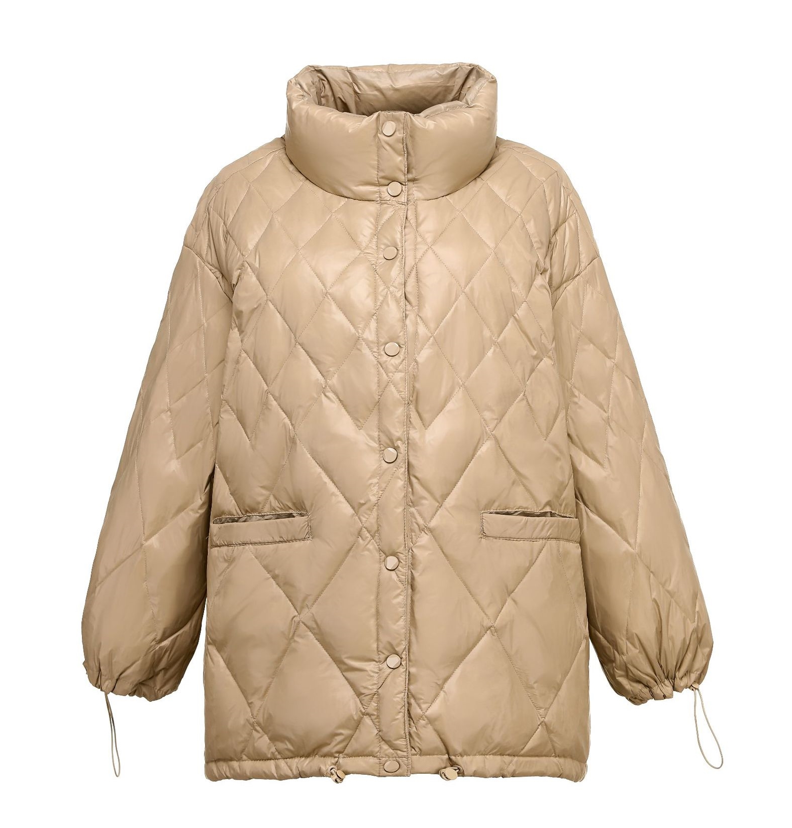 2324-0017 เสื้อแจ๊คเก็ตคอปก ตัวสั้น ไม่หนา