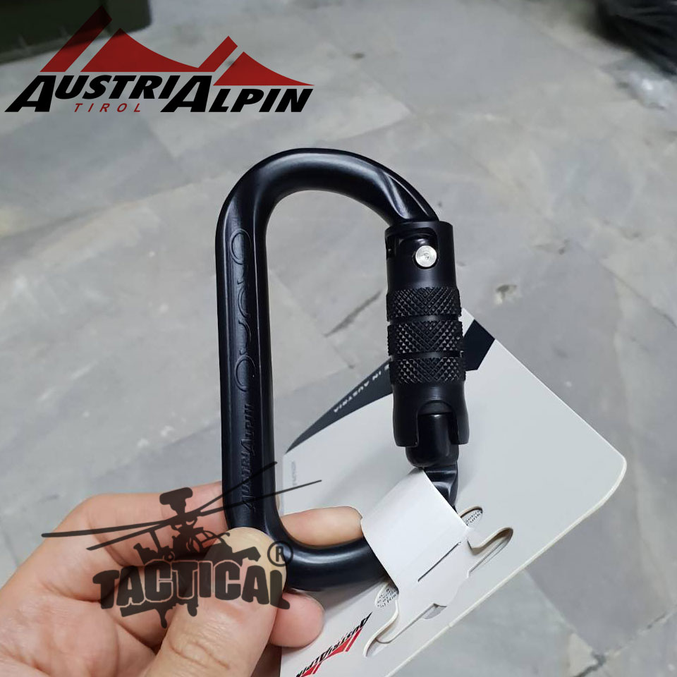 AustriAlpin Accessory Carabiner – OVALO ID 3 Way Autolock