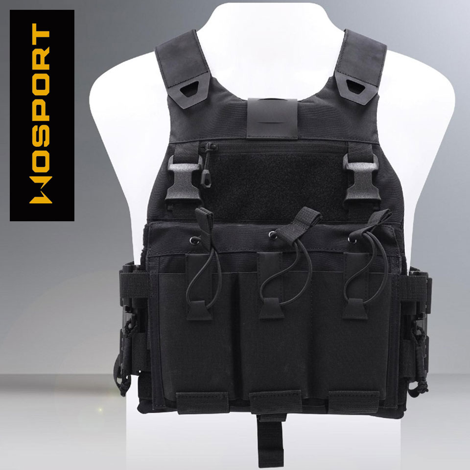 ซองแม็กกาซีน M4 Triple Elastic Plate (Wosport)