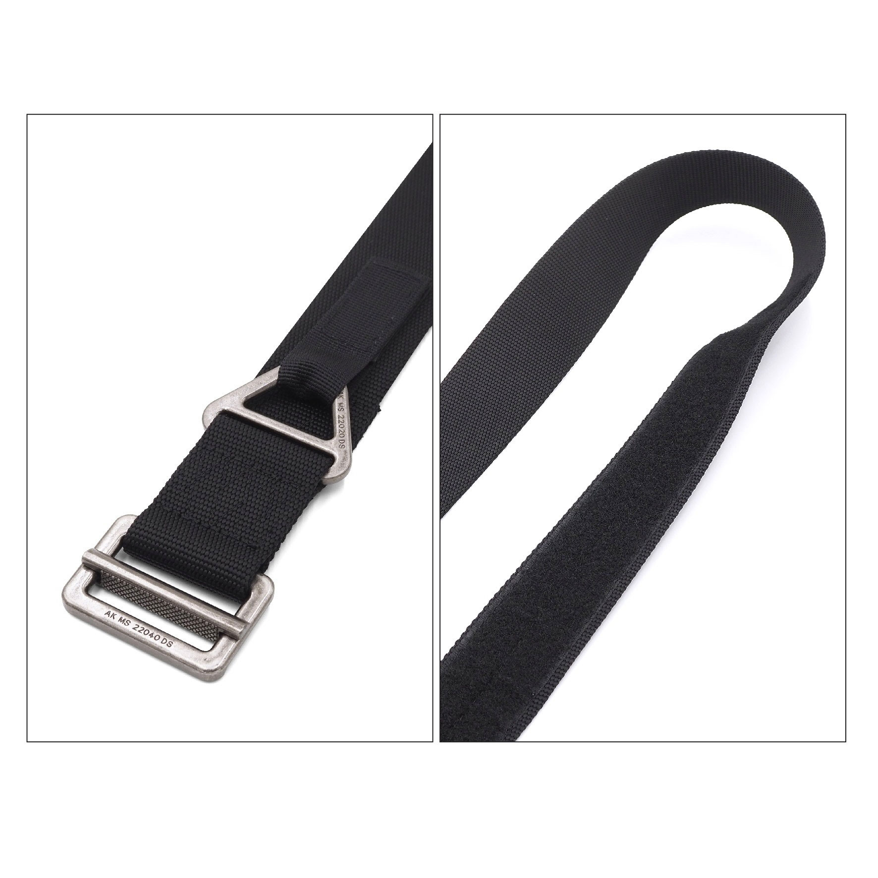 เข็มขัดไนลอนแท้ 100% C-1 หัว BK โรยตัว