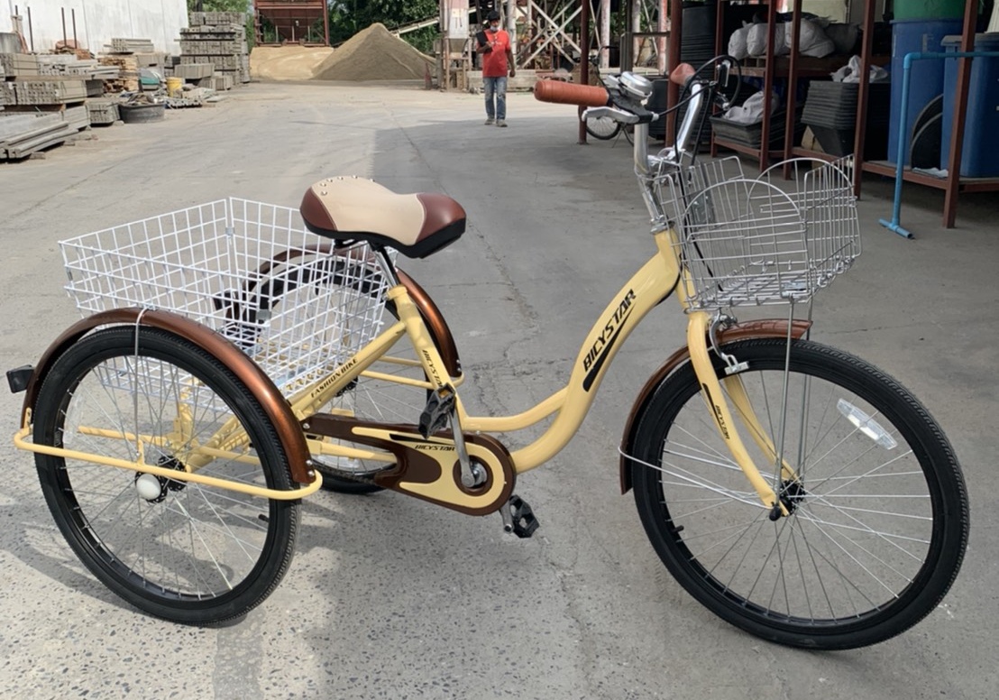 จักรยานแม่บ้าน3ล้อ BikeStar ล้อ 24 นิ้ว