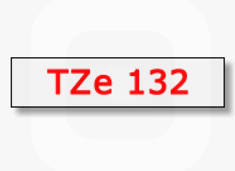 เทปพิมพ์อักษร TZE-132