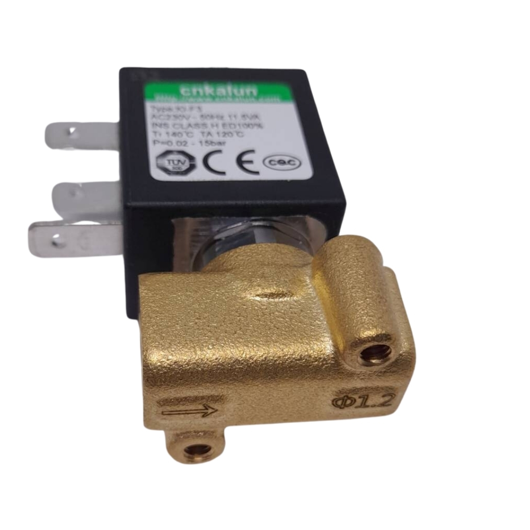 อะไหล่โซลินอยด์วาล์สามทาง Cnkalun รุ่น KI-F3 สำหรับเครื่องชงกาแฟ รหัส 2714