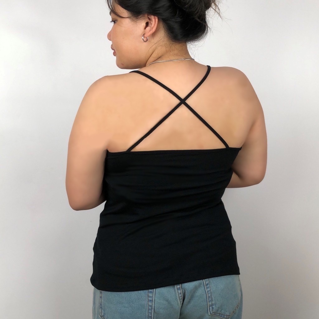 เสื้อสายเดี่ยวหลังไขว้ ไซด์ XXL