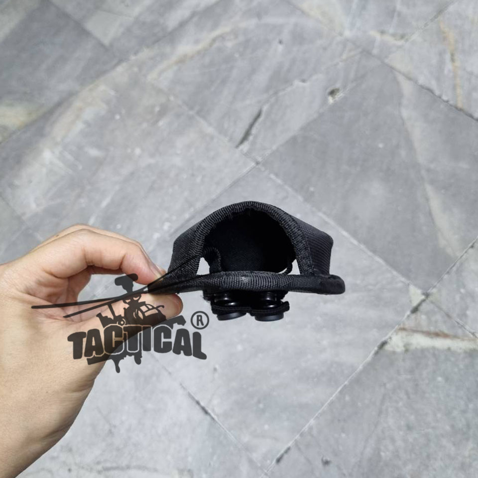 ซองกุญแจมือผ้า ติดเวส เข็มขัดได้ (ใส่ได้ทั้งบานพับและแบบโซ่)