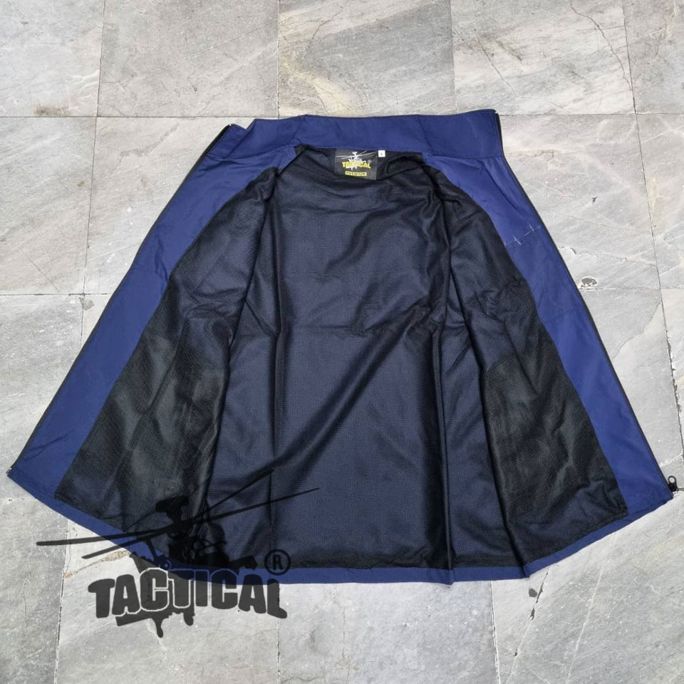 เสื้อกั๊ก ผ้านุ่ม เบา กันน้ำ (ดำ)