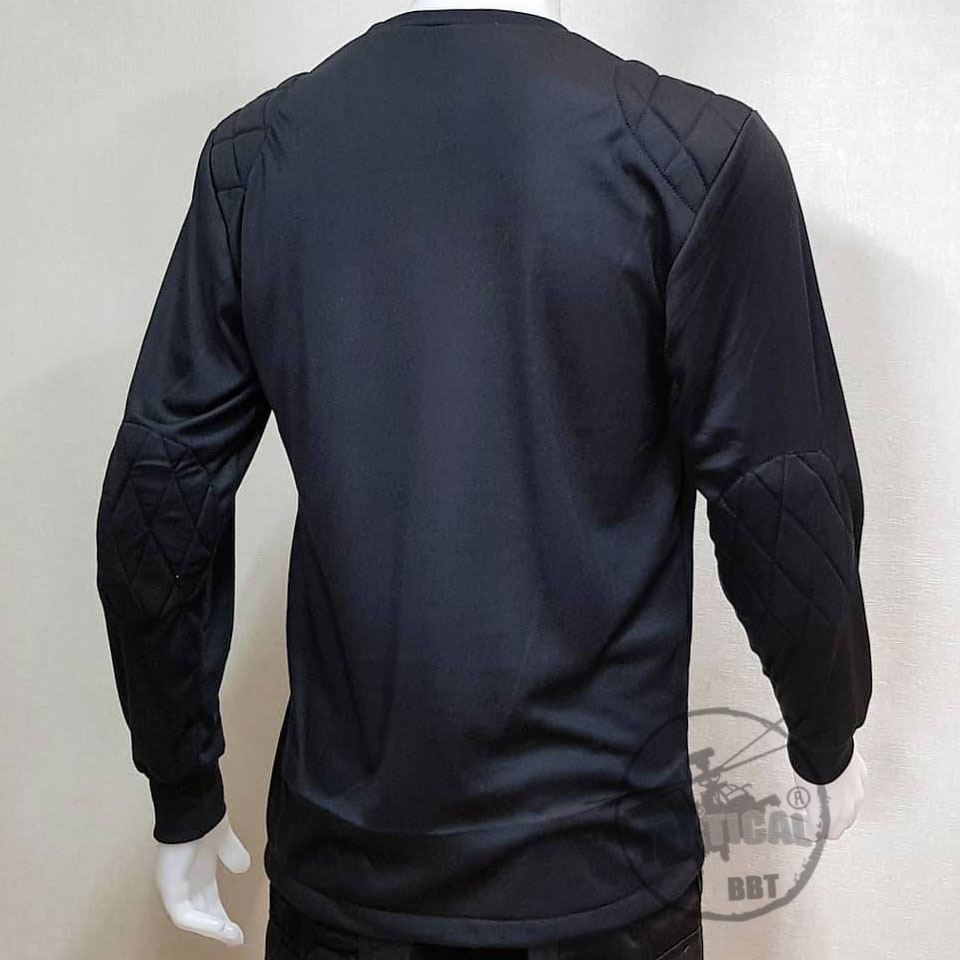 เสื้อยืดแขนยาวคอกลม (ดำ เขียว กรมท่า)