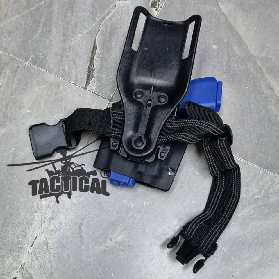 ซองปืนรัดขา Glock 19 (สำหรับปืนติดไฟฉาย TLR-7, TLR-8)