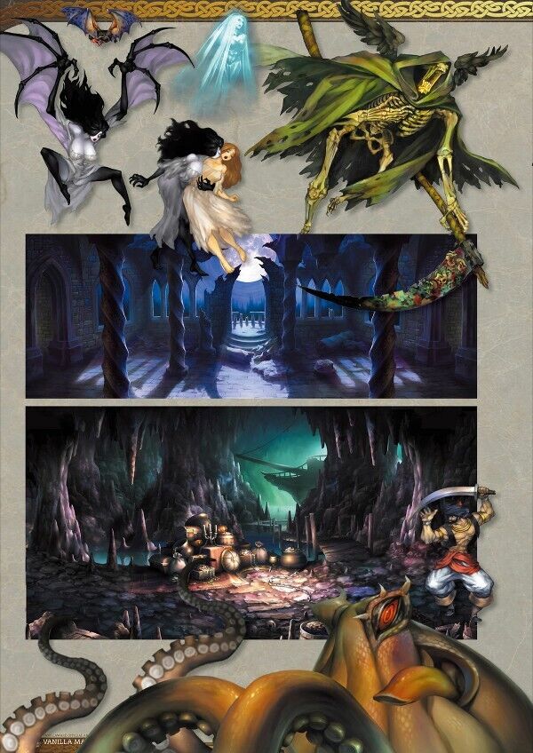 Vanillaware 20th Anniversary Official Art Book "Vanilla Mania!"