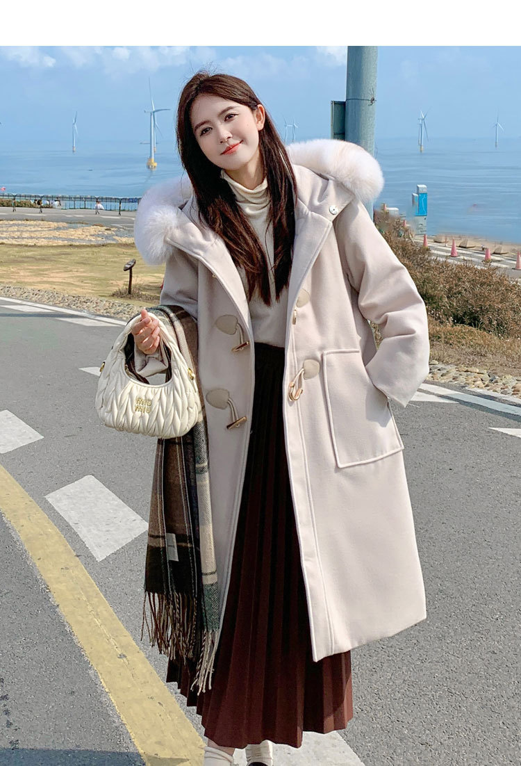 2324-0038 โค้ทวูล ไซส์ใหญ่น้า มีเฟอร์ฟูๆ