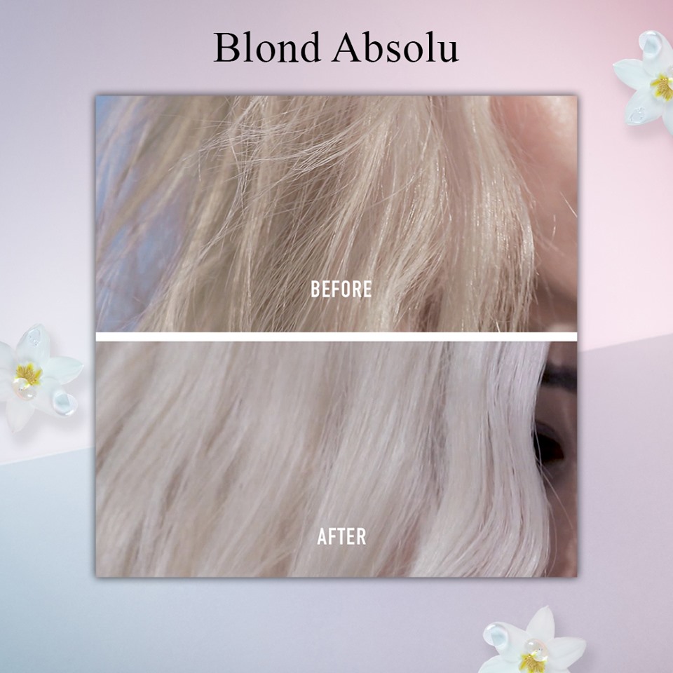 KERASTASE BLOND ABSOLU BAIN ULTRA-VIOLET 250ml แชมพูสำหรับผมทำสีโทนเย็น ลดปัญหาผม ส้ม เหลือง