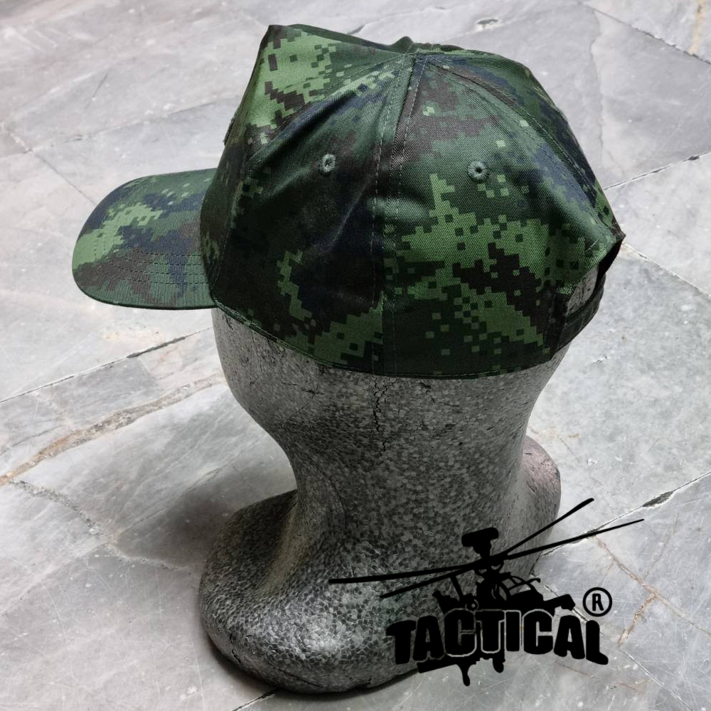 หมวกแก๊ป ดิจิตอลทบ. ซิปหลัง (สำหรับนายทหาร นายสิบ)