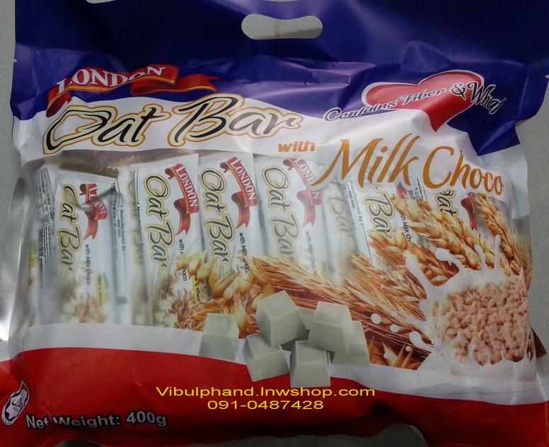 LONDON: Oat Bar with Milk Choco