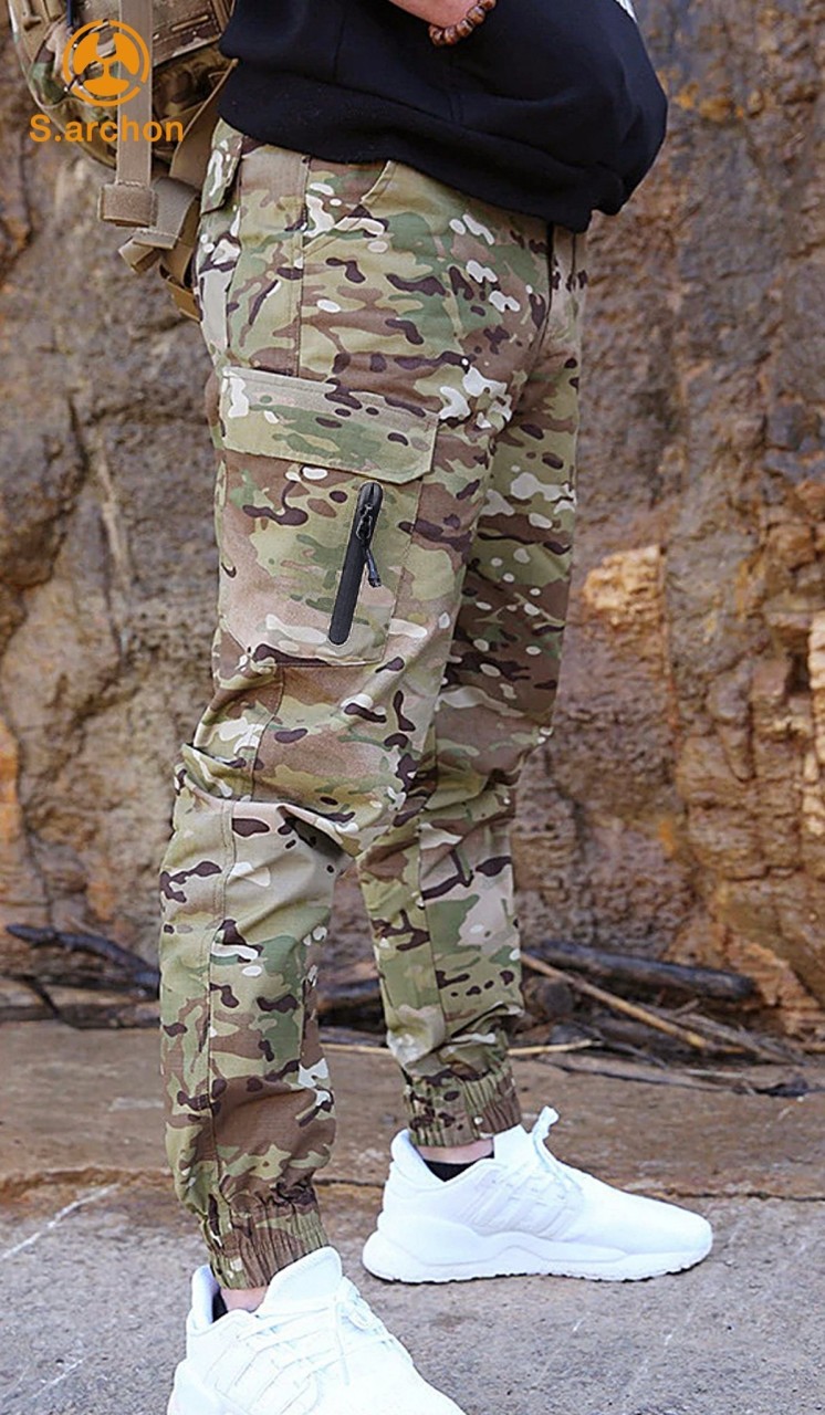 กางเกง S.Archon V6C ขาจั๊ม เอวยางยืด