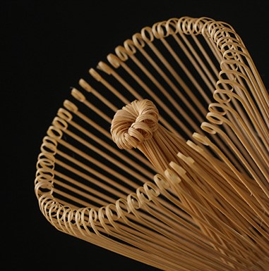 แปรงไม้ไผ่ 100 เส้น สำหรับชงมัชฉะ (ยกลัง 25 ชิ้น)