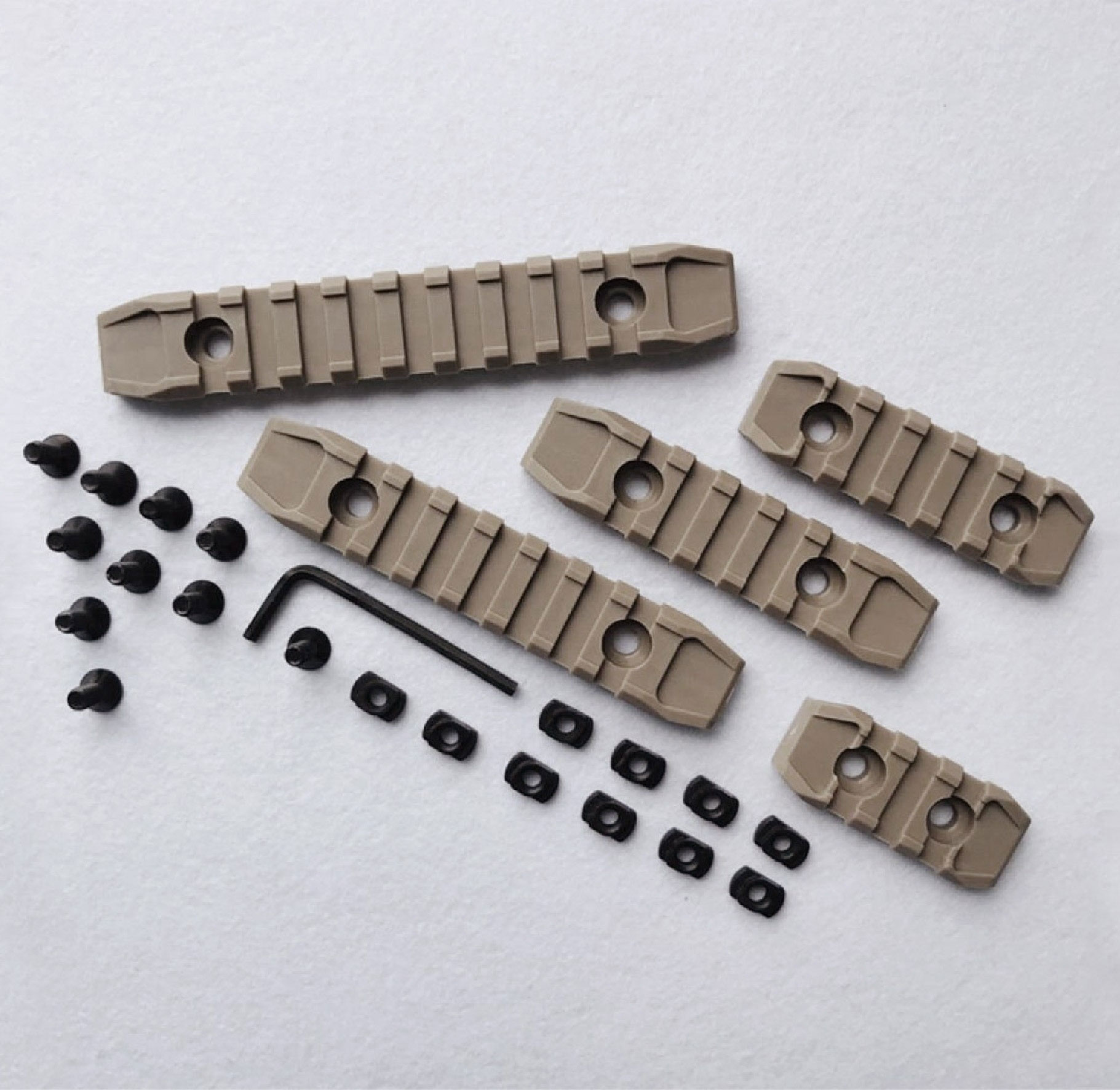 รางเสริม M-Lok Polymer (5 ชิ้น)