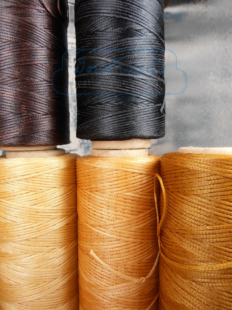 ด้ายเทียนนอก เบอร์ 210D ถักแบน กว้าง 1.1 มิล