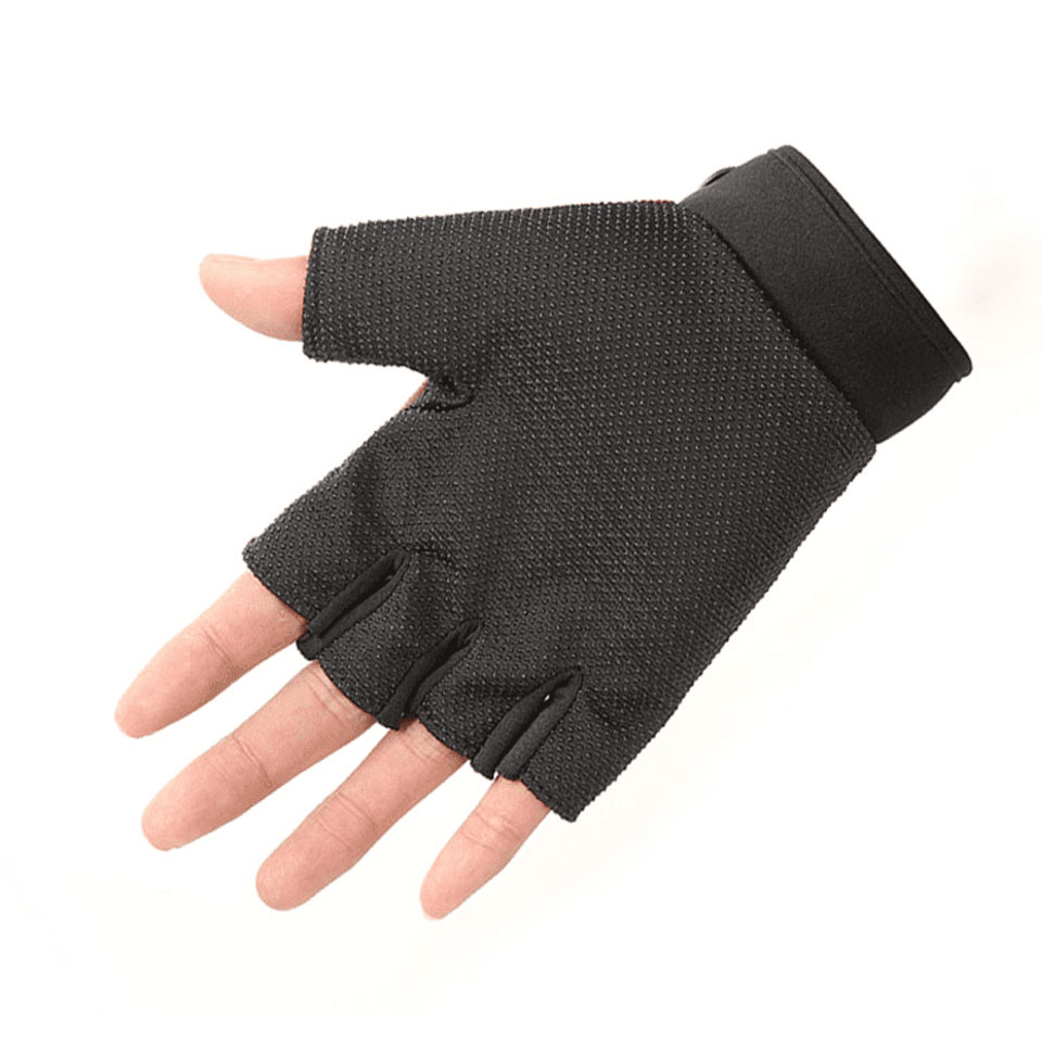 ถุงมือ ผ้า ครึ่งนิ้ว