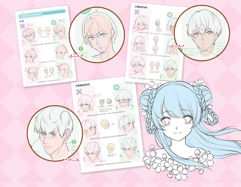 โน๊ตต้องใช้ของนักวาดการ์ตูน cartoonist hand-drawing notes