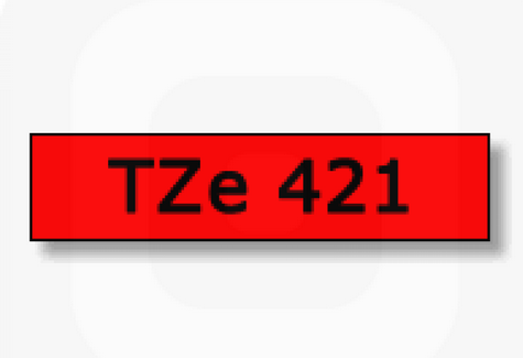 เทปพิมพ์อักษร TZE-421