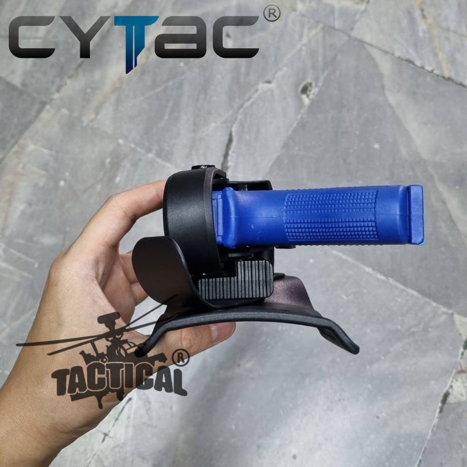 (งานแท้) ซองปืนพร้อมเพลทลดต่ำ Lock 2 ชั้น Cytac ปลดนิ้วชี้