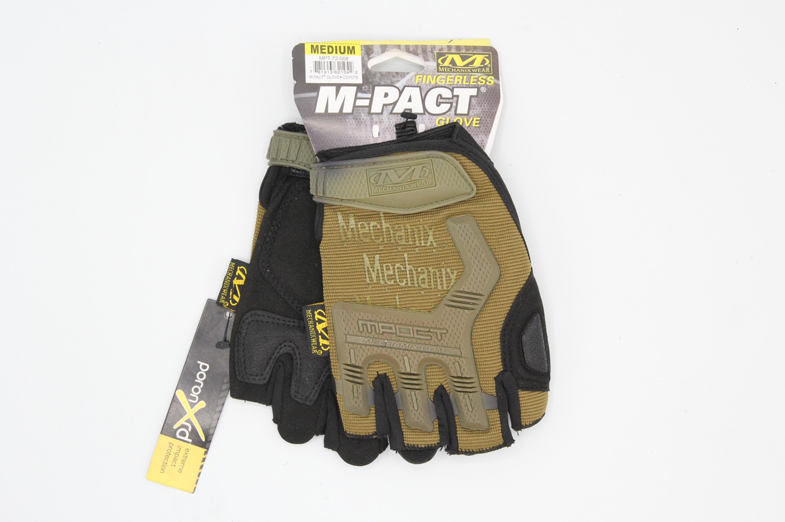 ถุงมือครึ่งนิ้ว Mechanix รุ่น M-Pact