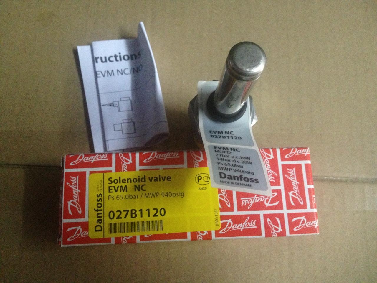 Solenoid valves Code 027B1120