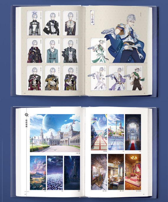 The Throne of girl (少女的王座) official art book (หนังสือมีตำหนิยับมุมลบราคาค่ะ)