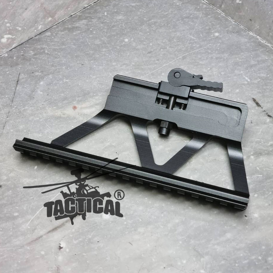 รางเสริมปลดไว AK47 (ฟันปลา) ยึดด้านข้างบอดี้