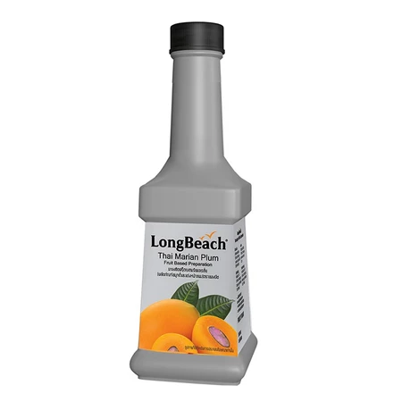 ลองบีชเพียวเร่มะยงชิด (900 ml.) LongBeach Thai Marine Plum Puree น้ำผลไม้ผสมเนื้อ/ น้ำผลไม้เข้มข้น รหัส 2913