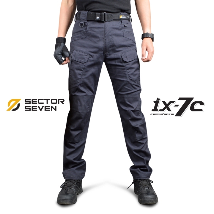 กางเกง Sector Seven IX7C ดำ ผ้าเบา ยืด กันน้ำ (ของแท้) 4 สี