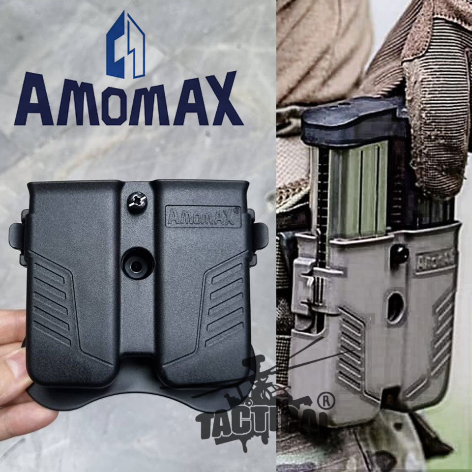 (ของแท้) ซองแม็กกาซีนคู่ Universal ยี่ห้อ Amomax