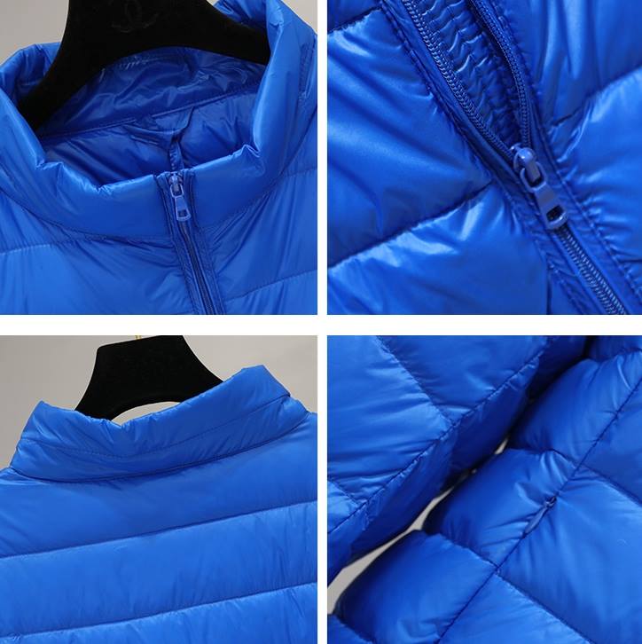 LD012 - เสื้อกันหนาว - ผ้าร่ม กันน้ำ บุขนเป็ด สีสันสวยงาม สี : ดำ / กุหลาบแดง / แดง / ไวน์แดง / ส้ม / ฟ้า / ม่วง / กรม